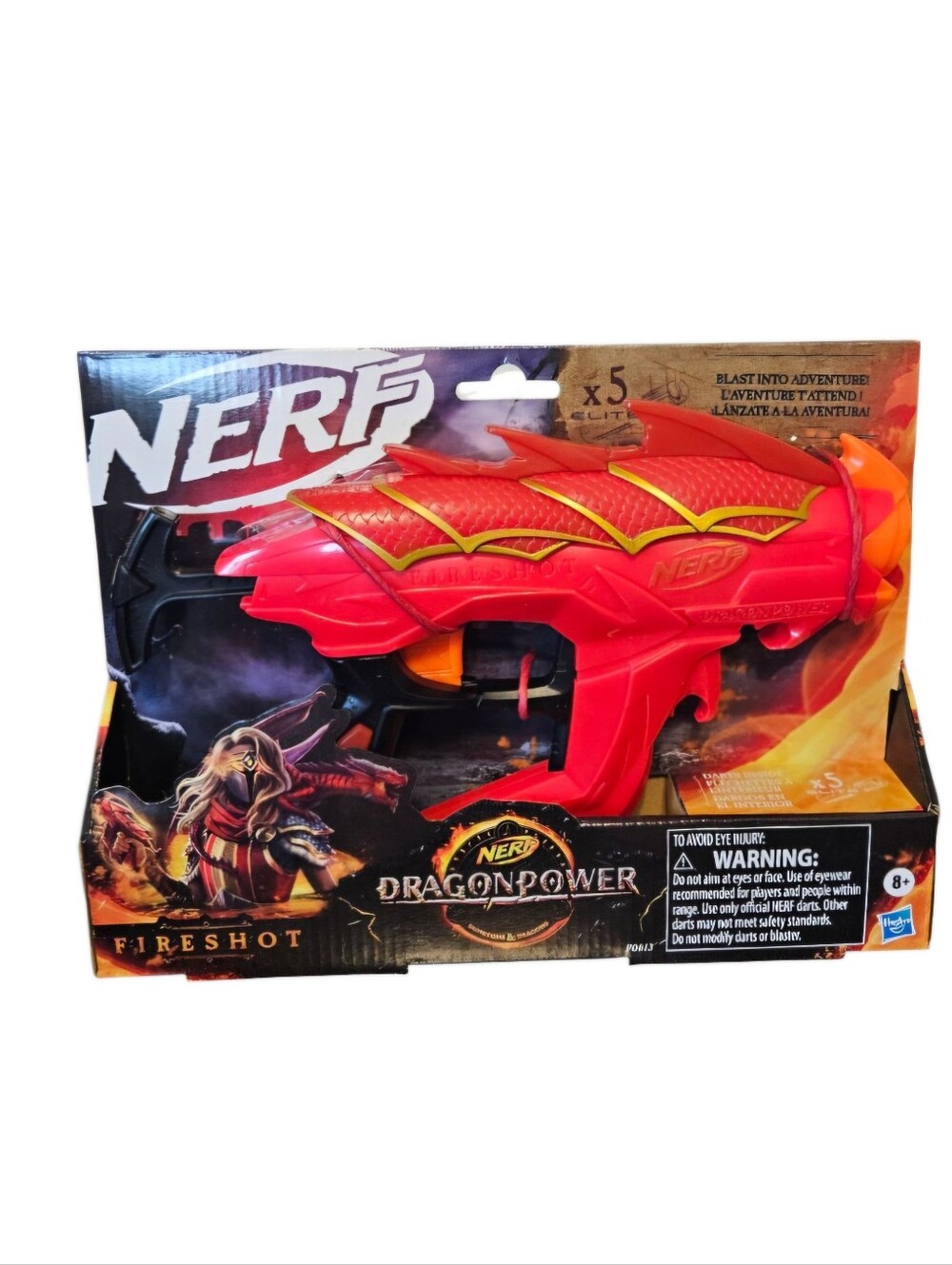 Nerf Dungeons & Dragons Blaster + Darts